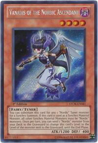 Vanadis of the Nordic Ascendant - Storm of Ragnarok (STOR) #STOR-EN081 - Secret Rare YuGiOh Trading Card