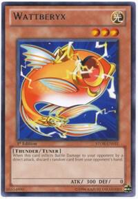 Wattberyx - Storm of Ragnarok YuGiOh trading card