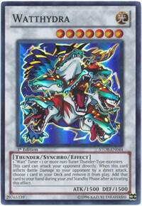 Watthydra trading card from Storm of Ragnarok Watthydra - Storm of Ragnarok YuGiOh trading card