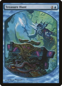 Treasure Hunt - Magic Player Rewards (MPRP) #4 - Promo Magic: The Gathering Trading Card