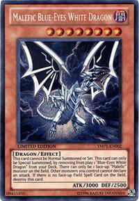 Malefic Blue-Eyes White Dragon - Bonds Beyond Time Movie Pack (YMP1) #YMP1-EN002 - Secret Rare YuGiOh Trading Card
