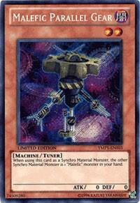 Malefic Parallel Gear - Bonds Beyond Time Movie Pack (YMP1) #YMP1-EN003 - Secret Rare YuGiOh Trading Card
