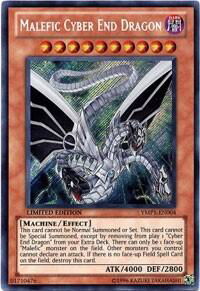 Malefic Cyber End Dragon - Bonds Beyond Time Movie Pack (YMP1) #YMP1-EN004 - Secret Rare YuGiOh Trading Card