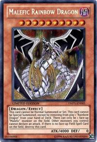 Malefic Rainbow Dragon trading card from Bonds Beyond Time Movie Pack Malefic Rainbow Dragon - Bonds Beyond Time Movie Pack YuGiOh trading card