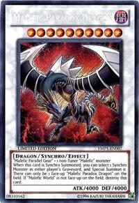 Malefic Paradox Dragon - Bonds Beyond Time Movie Pack (YMP1) #YMP1-EN007 - Secret Rare YuGiOh Trading Card