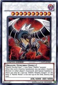 Malefic Paradox Dragon - Bonds Beyond Time Movie Pack (YMP1) #YMP1-EN007 - Secret Rare YuGiOh Trading Card