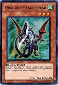 Dragunity Darkspear - Structure Deck: Dragunity Legion (SDDL) #SDDL-EN007 - Common / Short Print YuGiOh Trading Card