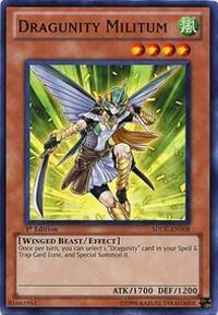 Dragunity Militum - Structure Deck: Dragunity Legion (SDDL) #SDDL-EN008 - Common / Short Print YuGiOh Trading Card