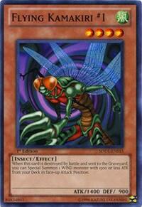 Flying Kamakiri #1 - Structure Deck: Dragunity Legion (SDDL) #SDDL-EN015 - Common / Short Print YuGiOh Trading Card