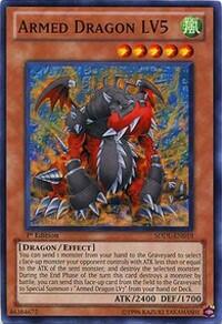 Armed Dragon LV5 - Structure Deck: Dragunity Legion (SDDL) #SDDL-EN019 - Common / Short Print YuGiOh Trading Card