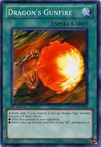 Dragon's Gunfire - Structure Deck: Dragunity Legion (SDDL) #SDDL-EN025 - Common / Short Print YuGiOh Trading Card