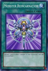 Monster Reincarnation - Structure Deck: Dragunity Legion (SDDL) #SDDL-EN028 - Common / Short Print YuGiOh Trading Card