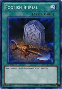 Foolish Burial - Structure Deck: Dragunity Legion YuGiOh trading card