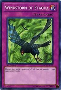 Windstorm of Etaqua - Structure Deck: Dragunity Legion YuGiOh trading card