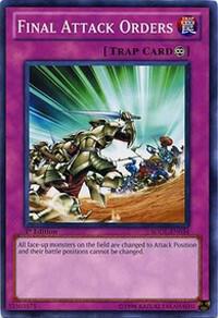 Final Attack Orders trading card from Structure Deck: Dragunity Legion Final Attack Orders - Structure Deck: Dragunity Legion YuGiOh trading card