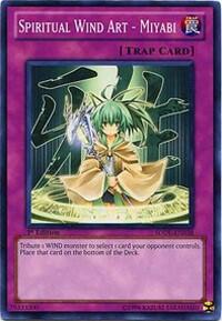 Spiritual Wind Art - Miyabi - Structure Deck: Dragunity Legion (SDDL) #SDDL-EN038 - Common / Short Print YuGiOh Trading Card