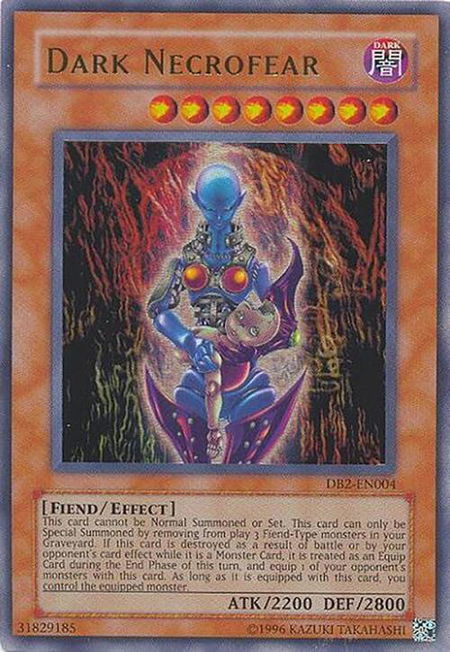 Dark Necrofear - Dark Beginning 2 YuGiOh trading card