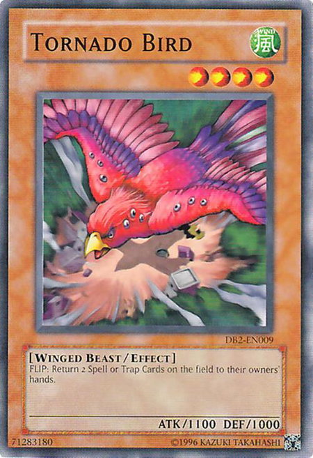 Tornado Bird - Dark Beginning 2 YuGiOh trading card