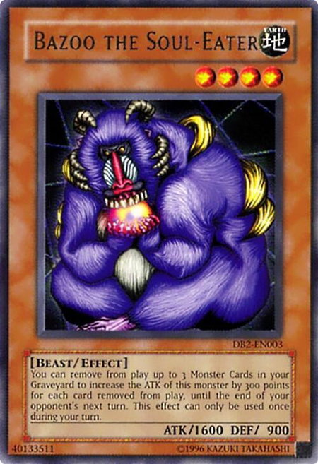 Bazoo the Soul-Eater - Dark Beginning 2 YuGiOh trading card