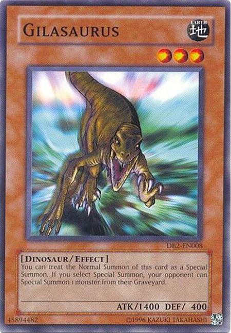 Gilasaurus - Dark Beginning 2 YuGiOh trading card