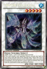 Frozen Fitzgerald - 2011 Duelist Pack Tin (DPCT/DPC5) #DPCT-EN005 - Secret Rare YuGiOh Trading Card
