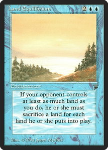 Land Equilibrium - Legends (LEG) #null - Rare Magic: The Gathering Trading Card