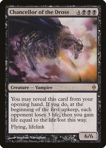 Chancellor of the Dross - New Phyrexia (NPH) #54 - Rare Magic: The Gathering Trading Card