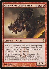 Chancellor of the Forge - New Phyrexia (NPH) #81 - Rare Magic: The Gathering Trading Card