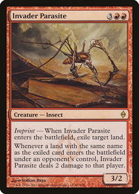 Invader Parasite - New Phyrexia (NPH) #87 - Rare Magic: The Gathering Trading Card