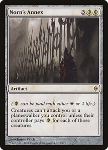 Norn's Annex - New Phyrexia (NPH) #17 - Rare Magic: The Gathering Trading Card