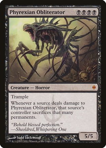 Phyrexian Obliterator - New Phyrexia (NPH) #68 - Mythic Rare Magic: The Gathering Trading Card