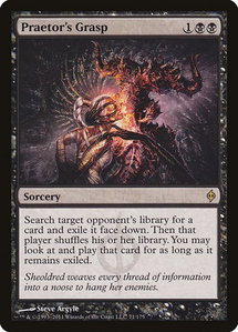 Praetor's Grasp - New Phyrexia (NPH) #71 - Rare Magic: The Gathering Trading Card