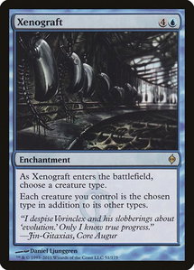 Xenograft - New Phyrexia (NPH) #51 - Rare Magic: The Gathering Trading Card