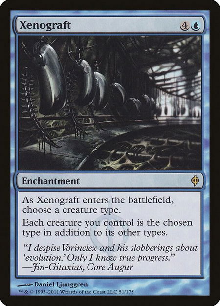 Xenograft - New Phyrexia Magic: The Gathering trading card