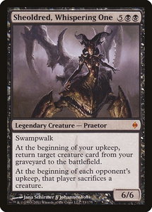 Sheoldred, Whispering One - New Phyrexia (NPH) #73 - Mythic Rare Magic: The Gathering Trading Card