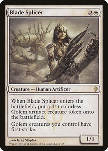 Blade Splicer - New Phyrexia (NPH) #4 - Rare Magic: The Gathering Trading Card