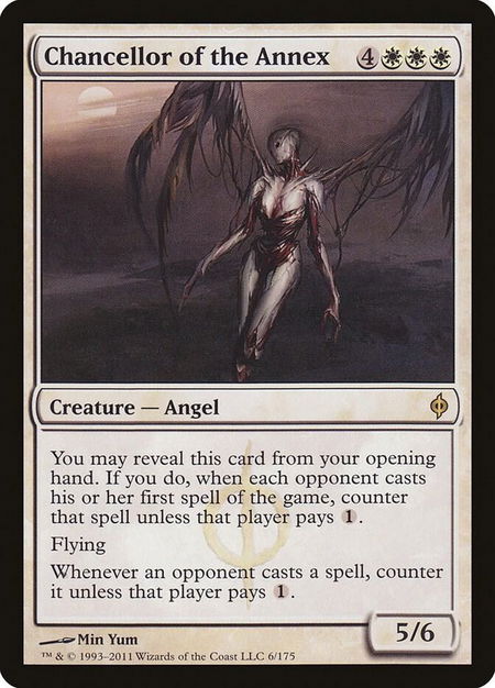Chancellor of the Annex - New Phyrexia Magic: The Gathering trading card