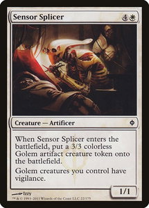 Sensor Splicer - New Phyrexia (NPH) #22 - Common Magic: The Gathering Trading Card