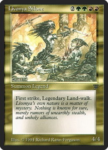 Livonya Silone - Legends (LEG) #null - Rare Magic: The Gathering Trading Card