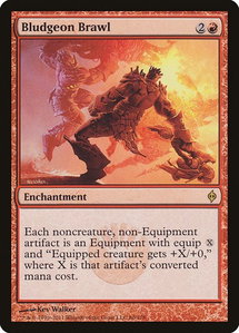 Bludgeon Brawl - New Phyrexia (NPH) #80 - Rare Magic: The Gathering Trading Card