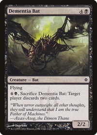 Dementia Bat - New Phyrexia (NPH) #55 - Common Magic: The Gathering Trading Card