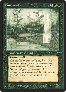 Lost Soul - Legends (LEG) #null - Common Magic: The Gathering Trading Card