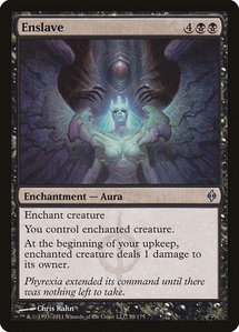 Enslave - New Phyrexia (NPH) #58 - Uncommon Magic: The Gathering Trading Card