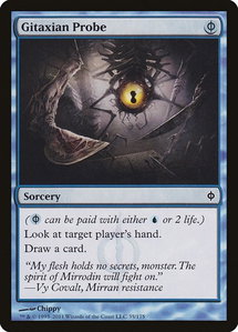 Gitaxian Probe - New Phyrexia (NPH) #35 - Common Magic: The Gathering Trading Card