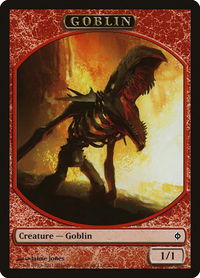 Goblin Token - New Phyrexia (NPH) #2 - Token Magic: The Gathering Trading Card