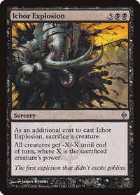 Ichor Explosion - New Phyrexia (NPH) #64 - Uncommon Magic: The Gathering Trading Card
