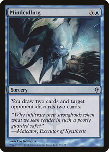 Mindculling - New Phyrexia (NPH) #39 - Uncommon Magic: The Gathering Trading Card