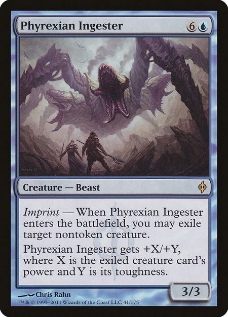 Phyrexian Ingester - New Phyrexia Magic: The Gathering trading card