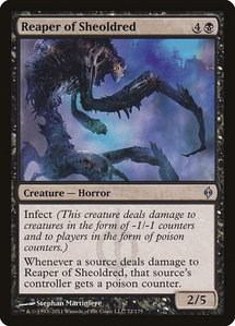 Reaper of Sheoldred - New Phyrexia (NPH) #72 - Uncommon Magic: The Gathering Trading Card