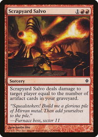 Scrapyard Salvo - New Phyrexia (NPH) #94 - Common Magic: The Gathering Trading Card